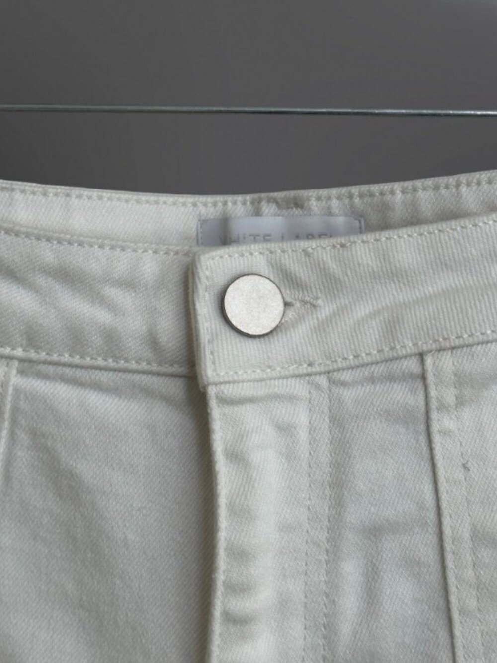 THE WHITE COMPANY NWOT Premium White High Rise Shorts US 6 UK 10 - Picture 5 of 10